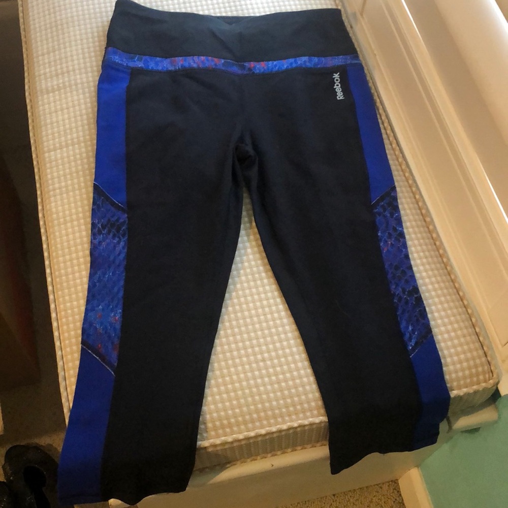 Reebok capri workout pants